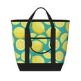 thumbnail image 1 of Insulated Cooler Bag - cartoon Lemon blue Large Freezer Cooler Tote Bags Insulated for Food, Insulated Grocery Shopping Bags with Zipper Top for Travel Picnic Beach, 1 of 8