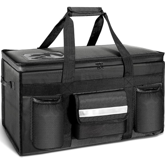 Insulated Cooler Bag for Food and Pizza Delivery Large Size 58 L Capacity