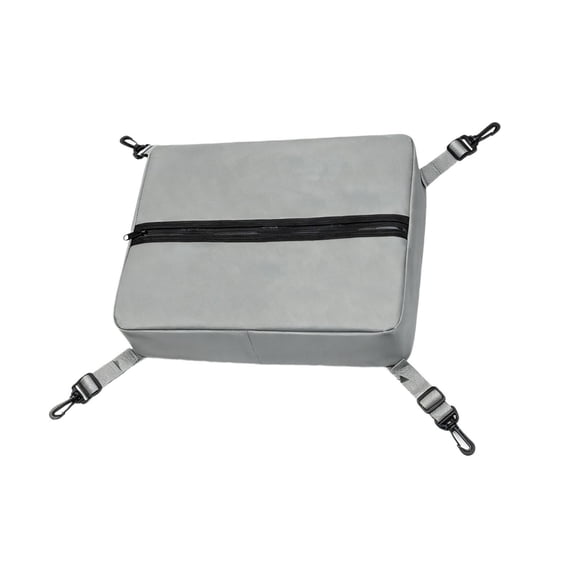 Insulated Cooler Bag for Kayak Paddle Board, Portable Waterproof Food Drink Storage Tote, Gray