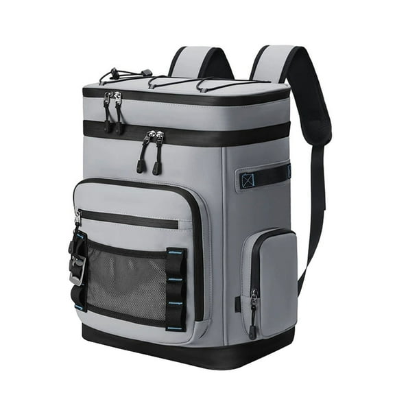 Insulated Coolers Backpacks For Outdoor Picnics Campings Waterproof Oxford Fabric Design Large Capacity Adjustable Shoulder Straps