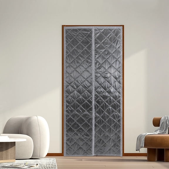 Insulated Door Curtain Magnetic Thermal - 38X84 Inch Insulated Door Cover