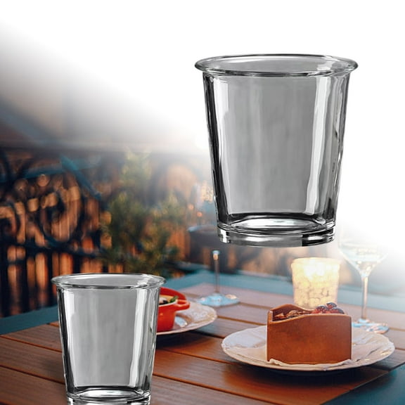 Insulated Double Wall Glass Coffee Mug For Hot And Cold Beverages Milk Smoothie With Comfortable Handle