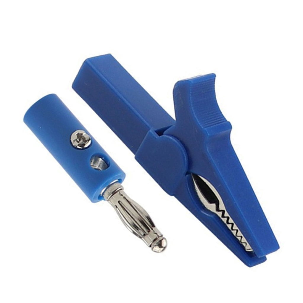Insulated Electric Clip 55mm Spring Clip and Banana Plug Probes With ...