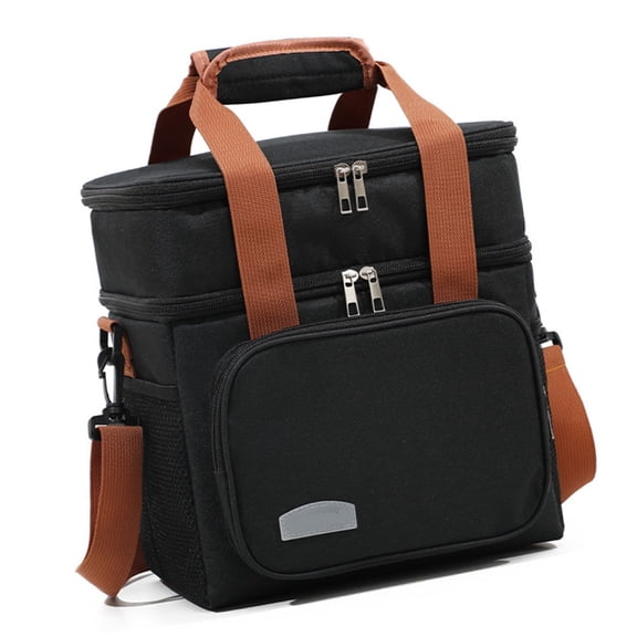 Insulated Expandable Meal Organiser Large Capacity Leak Proof Thermal Cup Holders