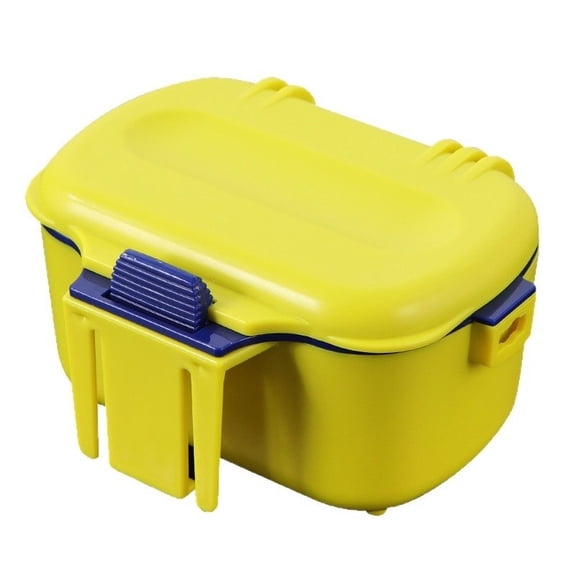 Insulated Fishing Bait Carrier with Breathable Mesh Structure Removable Partition and Plastic Housing