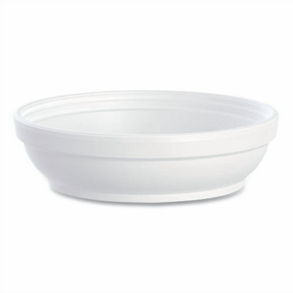 Insulated Foam Bowls, 5 Oz, White, 50/pack, 20 Packs/carton | Bundle of 2