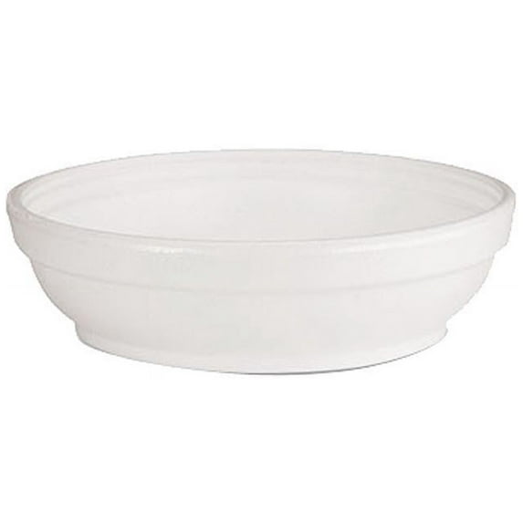 Insulated Foam Bowls 5 oz, White, 50/Pack, 20 Packs/Carton