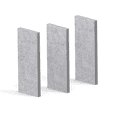 thumbnail image 1 of Insulated Foam Panels for Portable AC Window Seal Kit, Sturdy & Thick Air Conditioner Insulating Panel,3 x Insulated Foam Panels 1 x Fixing glue, 1 of 6