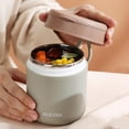 thumbnail image 1 of Insulated Food Container for Kids Adult, Vacuum Insulated Food Jar with Foldable Spoon,Stainless Steel Vacuum Insulated Kids Food Jar with Folding Spoon, Leak Proof, Vacuum Insulated Thermo, 1 of 4