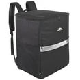Insulated Food Delivery 3 Pocket Backpack with Drink Cup Holders and