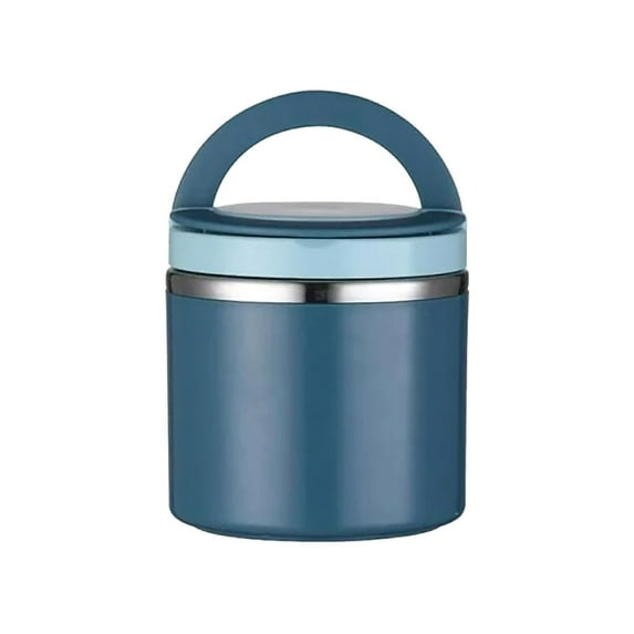 Insulated Food Jar 1000Ml Stainless Steel Vacuum Lunch Box Wide Mouth Thermos Container for Hot Food Soup Stew Airtight Leakproof Thermal Bento Box