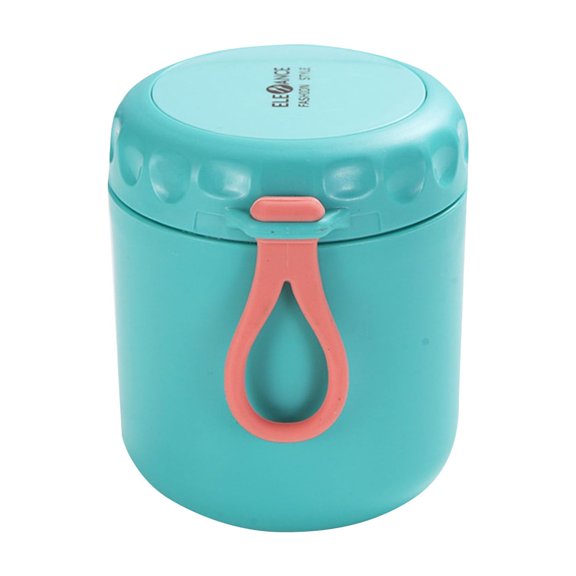 Insulated Food Jar Thermos for Hot Food & Soup, Compact Stainless Steel Vacuum Lunch Container for Meals To Go - 3.7x4.5in