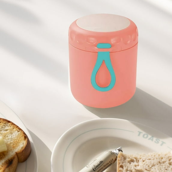 Insulated Food Jar ki ds for Hot Food | Leak Proof Stainless Steel Soup Lunch Box for ki ds | Vacuum Insulated Food ContainersBreakfast cup orange