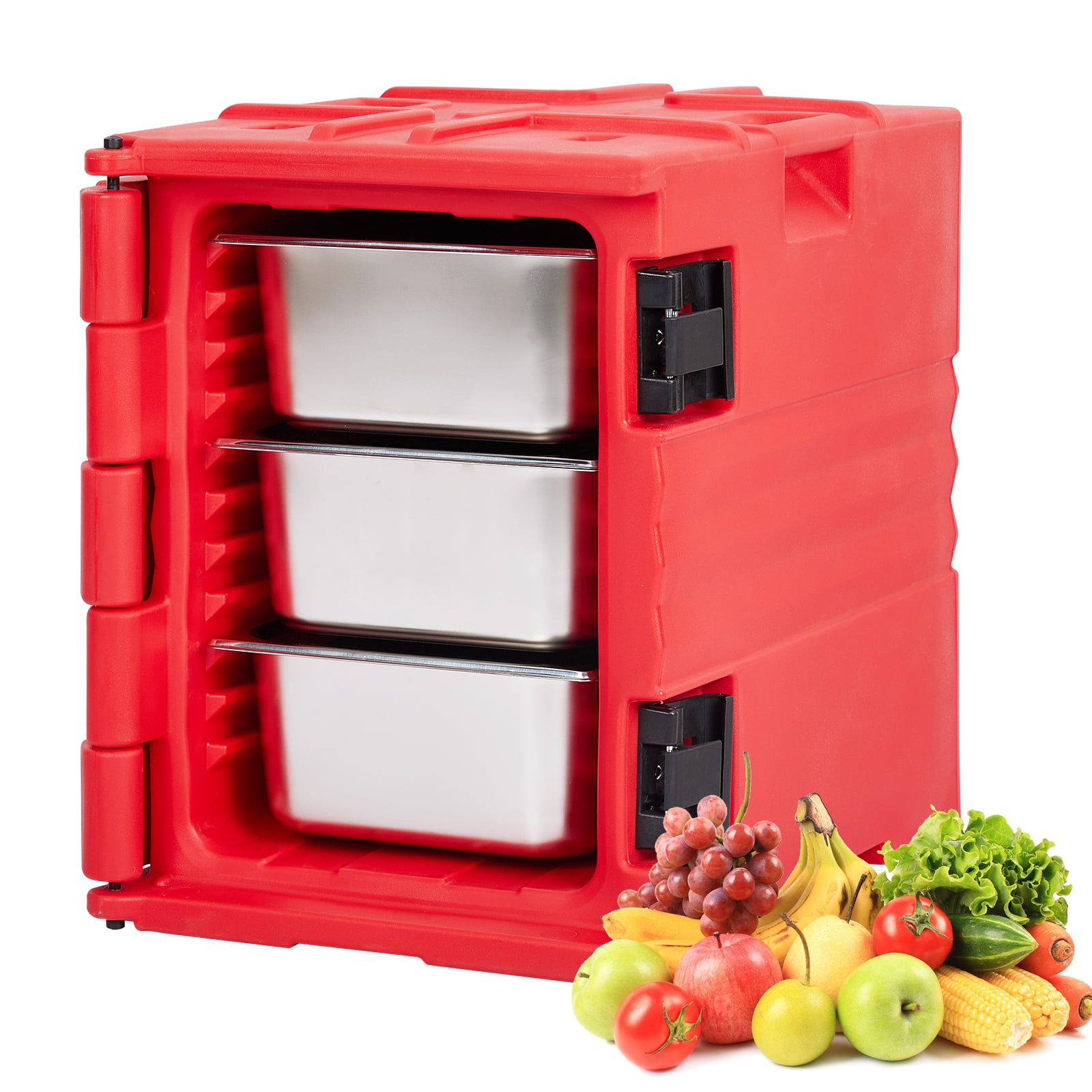 Insulated Food Pan Carrier, 82 Qt Hot Box for Catering, Food Warmer ...