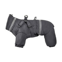 Insulated Four Legged Dog Winter Coat for Cold Weather and Outdoor Adventures with Full Body Warmth and Comfort