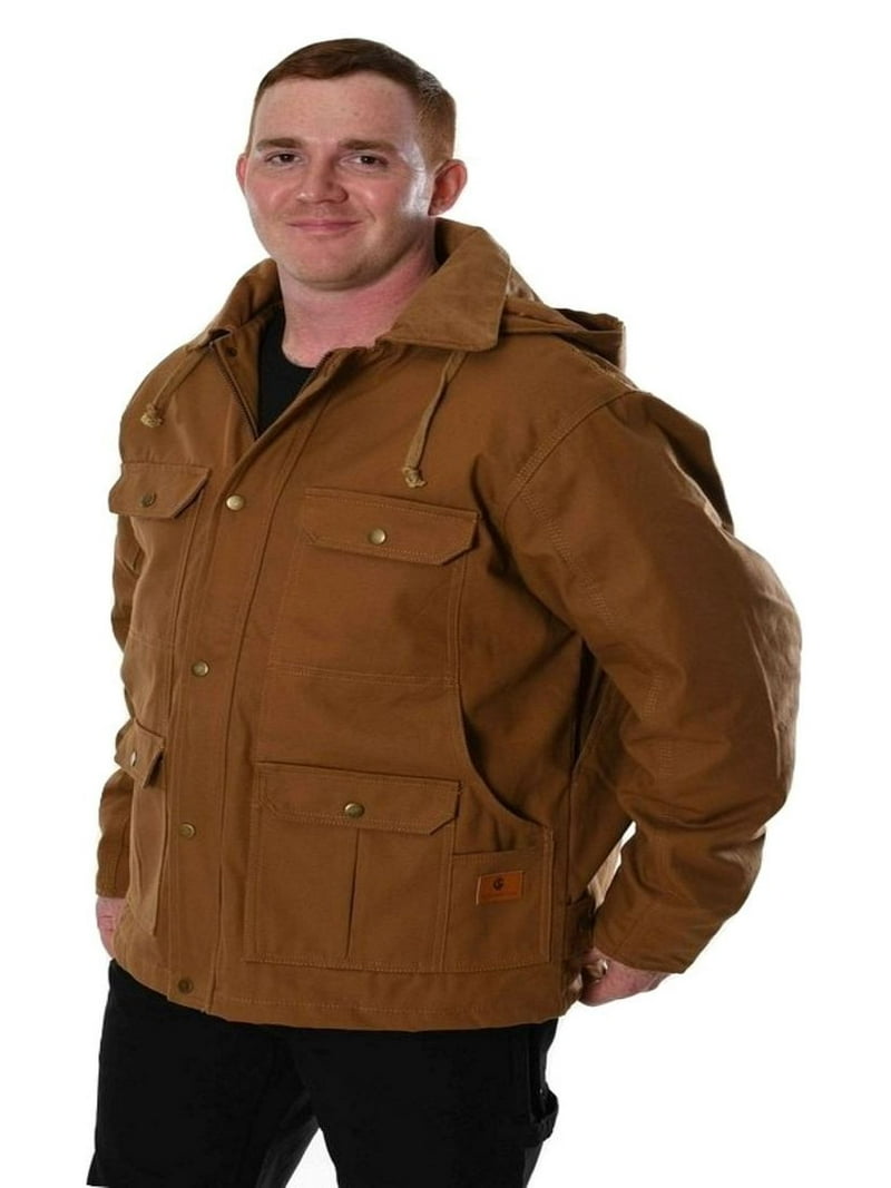 Insulated Gear Men's 100% Cotton Duck Quilted Lined Work