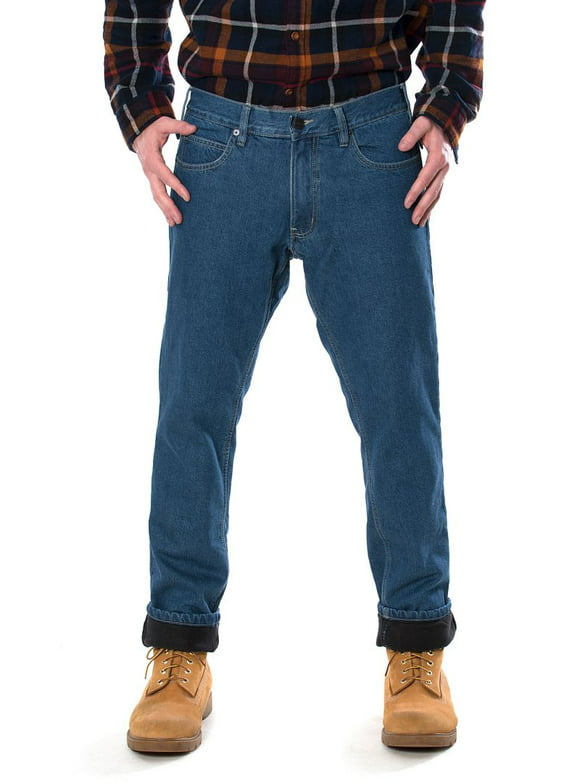 Fleece Lined Jeans Men