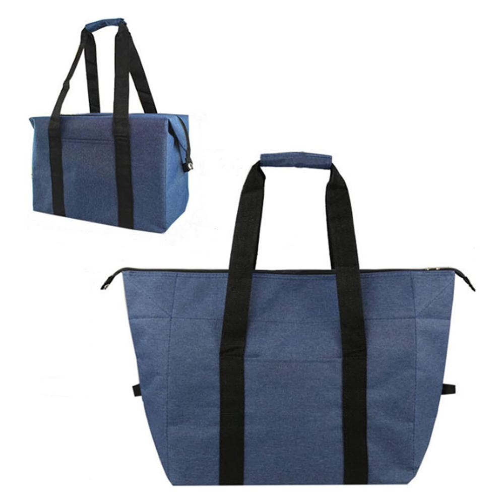 Insulated Grocery Thermal Tote Bags Reusable Insulation Zippered Bag