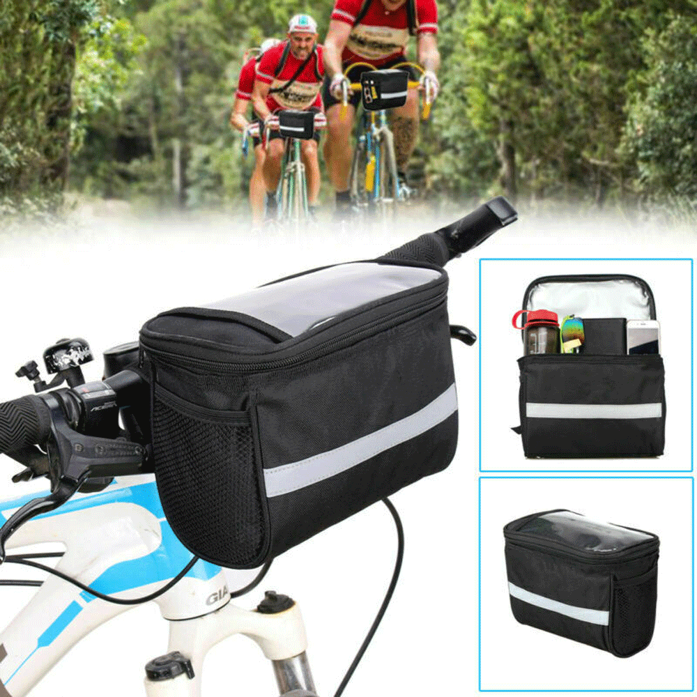 Insulated bike basket sale