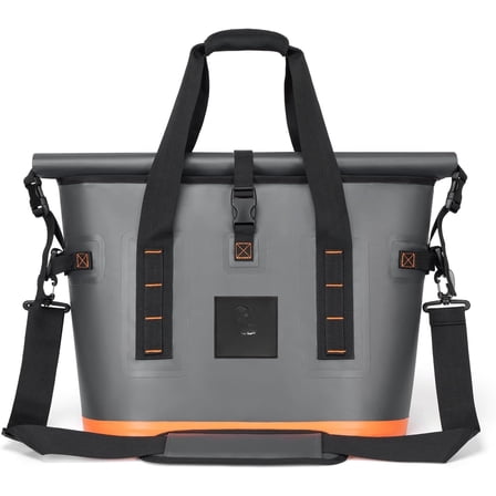 Insulated Leak-Proof Large Cooler Bag with Roll-Top Waterproof Seal  Portable Ice Chest for Camping, Beach, Travel, Picnics