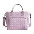 thumbnail image 1 of Insulated Leakproof Lunch Bag with Shoulder Strap, Reusable Cooler Tote, Durable Double Zipper, Compact & Functional Design, Perfect for Work, Picnics, Beach Trips, 1 of 7
