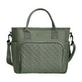 thumbnail image 1 of Insulated Leakproof Lunch Bag with Shoulder Strap, Reusable Cooler Tote, Durable Double Zipper, Compact & Functional Design, Perfect for Work, Picnics, Beach Trips, 1 of 7