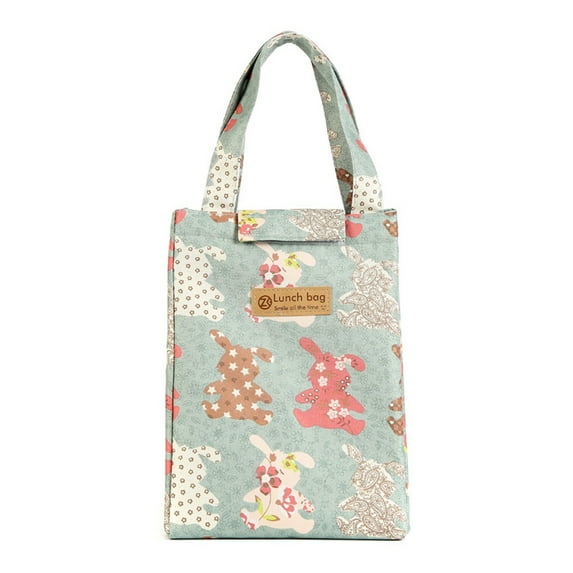 Insulated Lunch Bag Box Large Thermal Tote Bag Women Handbag for Work, Beach, School, Picnic