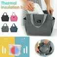 thumbnail image 1 of Insulated Lunch Bag, Capacity Thermal Picnic Tote with Ice Pack, Leakproof Cooler for Work, Travel, Outdoor, Lightweight Shoulder Bag, 1 of 2