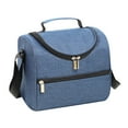 thumbnail image 1 of Insulated Lunch Bag Crossbody Picnic with Rice Portable Fresh-Keeping Ice Bag Work Lunch Box Food Storage Bags, 1 of 2