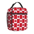 thumbnail image 1 of Insulated Lunch Bag Flag Of Canada Reusable Lunch Box for Men Women, 1 of 7