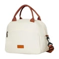 thumbnail image 1 of Insulated Lunch Bag with Large Capacity and Multi-Compartment Design, Portable with Sturdy Handle and Adjustable Strap, Keeps Food Fresh for Work, School, and Picnics, 1 of 6
