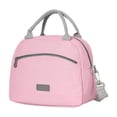 thumbnail image 1 of Insulated Lunch Bag with Large Capacity and Multi-Compartment Design, Portable with Sturdy Handle and Adjustable Strap, Keeps Food Fresh for Work, School, and Picnics, 1 of 6