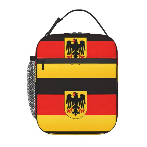 Insulated Lunch Bag Lunch Box for Adult Germany-Art-Print Reusable Lunch Bag