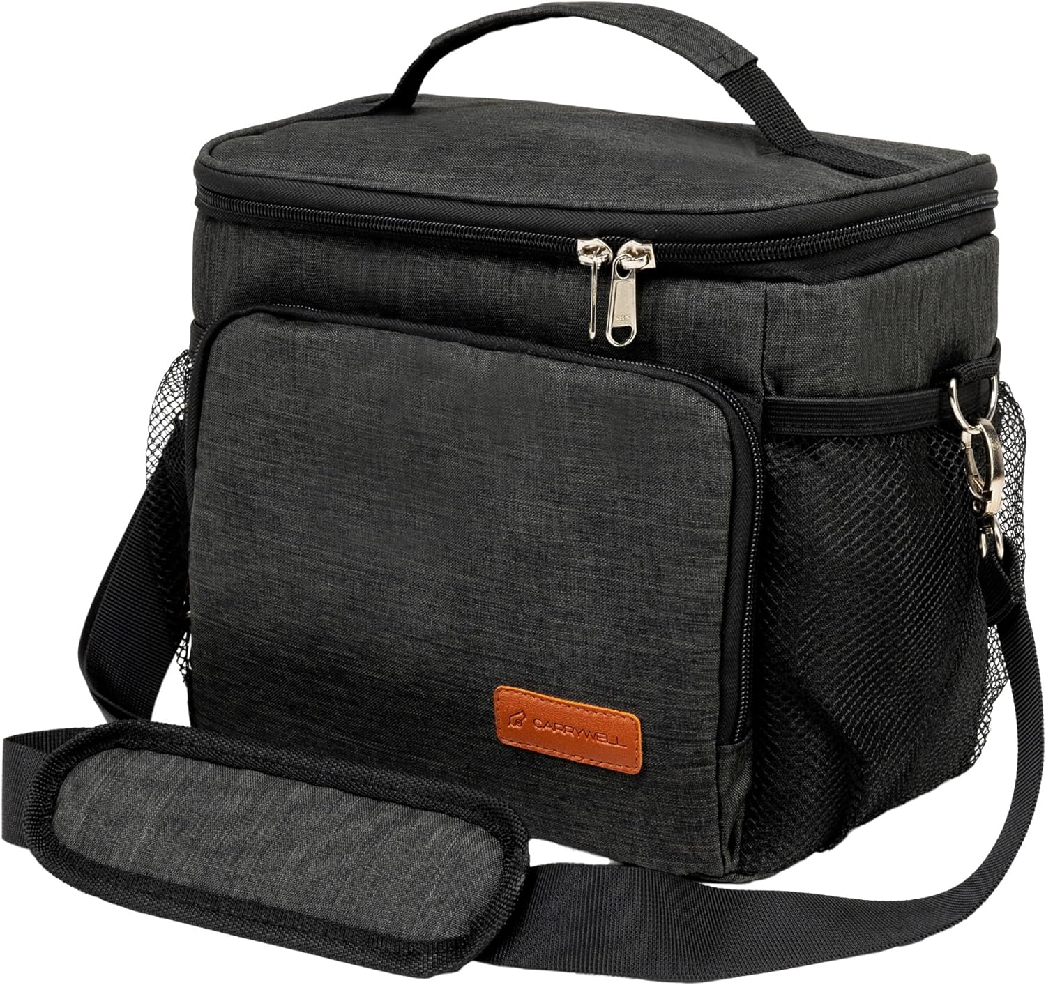 Insulated Lunch Bag for Men, Soft Sided Cooler for Work, Leakproof