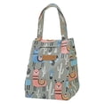 thumbnail image 1 of Insulated Lunch Bag Reusable Hawaii Floral Print Tote Proof Thermal Bag Large Capacity Ideal for Work School Picnics, 1 of 7