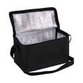 thumbnail image 1 of Insulated Lunch Bag,Reusable Lunch Box Container,Black Large Leakproof Thermal Snack Bag,Insulated Cooler Bag for Men Women Work Travel Picnic Outdoor, 1 of 7