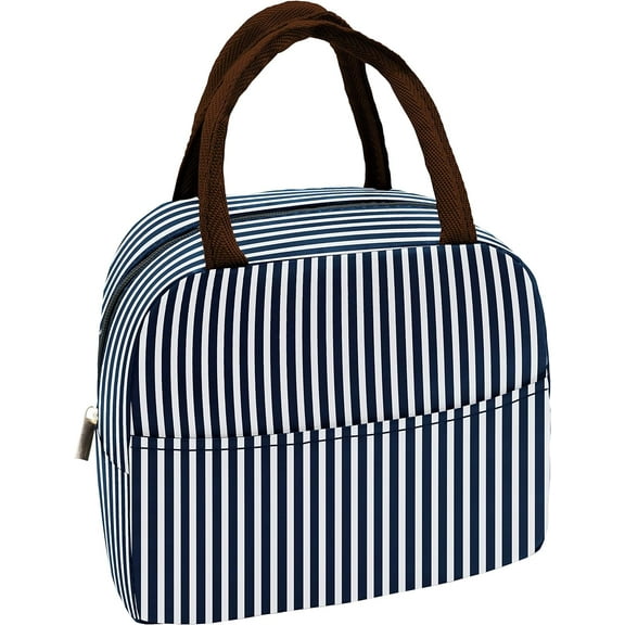 Insulated Lunch Bag, Reusable Tote Lunch Box for Men & Adult, Leakproof Cooler Lunch Bags for Work Office Travel Picnic