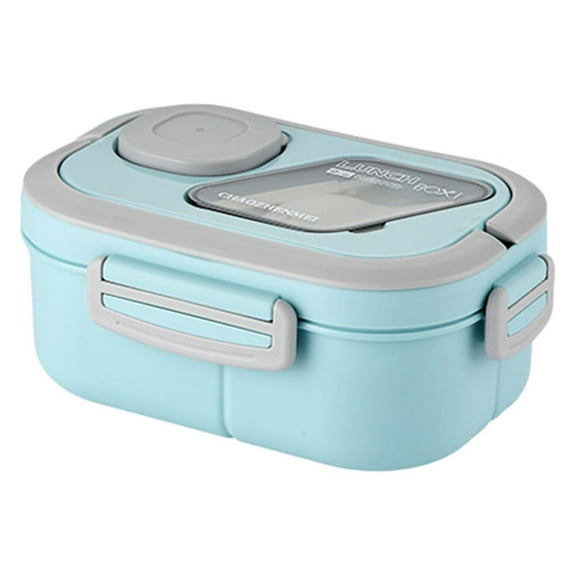 Insulated Lunch Bag Thermal Food Container Carrier 1-Piece - Office Commute Fresh Keeping(Blue)