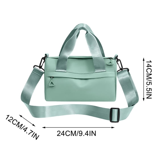 Insulated Lunch Bag With Adjustable Shoulder Strap for School, Work, and Outdoor Picnics - Mini Cooler Box in Multiple Colors