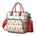 thumbnail image 1 of Insulated Lunch Bag Women, Leakproof Large Lunch Box, Reusable Lunch Cooler Bag with Adjustable Strap, Lunch Tote Bag for Work Women,Cherry Pattern Lunch Tote Bags Gifts for Woman, Mom, 1 of 6