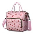 thumbnail image 1 of Insulated Lunch Bag Women, Leakproof Large Lunch Box, Reusable Lunch Cooler Bag with Adjustable Strap, Lunch Tote Bag for Work Women,Continuous Pattern Lunch Tote Bags Gifts for Woman, Mom, 1 of 6