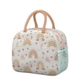 thumbnail image 1 of Insulated Lunch Bag Women Reusable Cute Tote Lunch Box for Adult Men Leakproof Cooler Lunch Bags for Office Lunch (Rainbow Cartoon ), 1 of 7