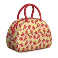 thumbnail image 1 of Insulated Lunch Bag Women, Reusable Lobster and Crab with Lemon Fruit Tote Lunch Box, Leakproof Cooler Lunch Bags for Work Office Travel Picnic, 1 of 6
