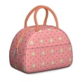 thumbnail image 1 of Insulated Lunch Bag Women, Reusable Shell Wave Point Tote Lunch Box, Leakproof Cooler Lunch Bags for Work Office Travel Picnic, 1 of 4