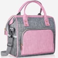 thumbnail image 1 of Insulated Lunch Bag for Women, Large 12L Reusable Cooler Lunch Box for Work, Office, Picnic, Leakproof Tote with Shoulder Strap, 1 of 10