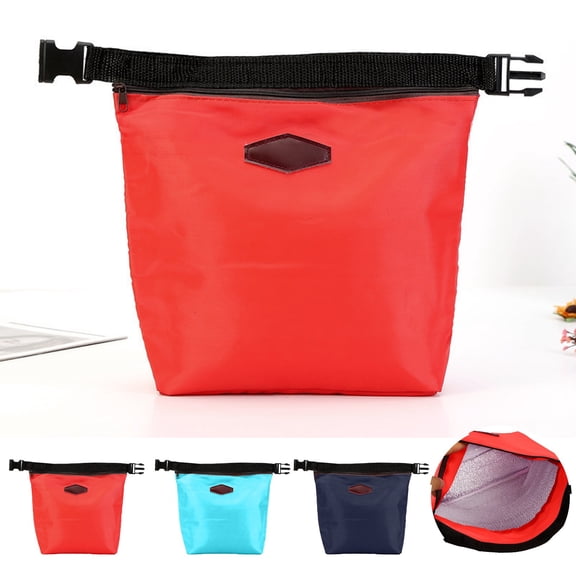Insulated Lunch Bags: Thermal Food Carriers Pouch for Hot Cold Meals - Leakproof Cooler Bags for School Office Family Gatherings