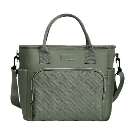 Insulated Lunch Bags with Shoulder Straps for Women/Men Resuable Leakproof Lunch Box Cooler Tote Bag for Work School Picnic Beach