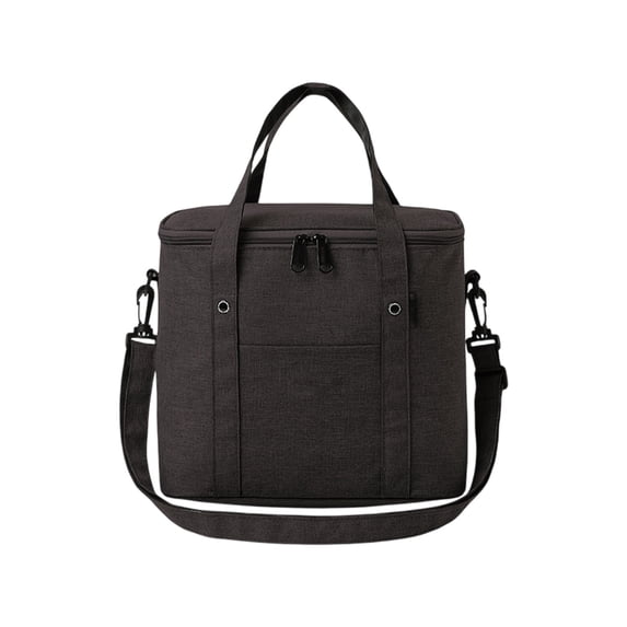 Insulated Lunch Box Bag, Crossbody Portable Bento Bag, Thermal Lunch Carrier with Shoulder Strap