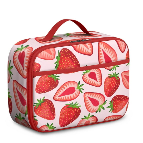 Insulated Lunch Box Bag for Men Designname Women Lunch Bag for Work or School Lunch Carrying Water Resistant Lining Portable Lightweight Lunch Cooler Bag