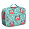thumbnail image 1 of Insulated Lunch Box Bag for Men Designname Women Portable Lunch Pouch for Travel and Commuting WaterResistant Lining Portable Lightweight Lunch Cooler Bag, 1 of 6